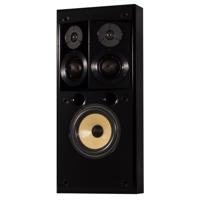 

Induction Dynamics S1.8SW 3-Way On-Wall Surround Speaker, Black Gloss