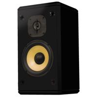 

Induction Dynamics S2.C 2-Way Corner Loudspeaker, Black Gloss