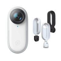 

Insta360 Go 2 Tiny Mighty Action Camera, White with Insta360 Mount Adapter Bundle
