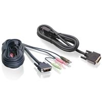 

IOGEAR 6' Dual View Dual-Link DVI/USB KVM Cable Kit with Audio