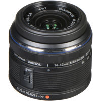 

Olympus M. Zuiko Digital 14-42mm f/3.5-5.6 II R Lens - Black - for Micro Four Thirds System