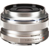

Olympus M. Zuiko Digital 17mm f/1.8 Lens - Silver - for Micro Four Thirds System