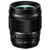 

Olympus M. Zuiko Digital ED 25mm f/1.2 PRO Lens, for Micro Four Thirds System, Black