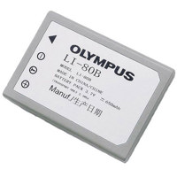 

Olympus LI-80B Rechargeable Lithium-ion Battery, 650mAh, 3.7V, for Various Digital Cameras