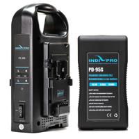 

IndiPRO 95Wh Compact V-Mount Lithium-Ion Battery with Dual Battery Charger Kit