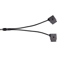 

IndiPRO 2.5mm Barrel Connector to Dual Female D-Tap Cable, 6"