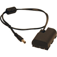 

IndiPRO 24" 2.5mm to Canon LP-E6 Type Dummy Battery Cable for Power Pods, 18 Gauge