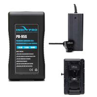 

IndiPRO V-Mount 95Wh Li-Ion Battery, Adapter Plate and D-Tap Pro 16.8V 2.5A Charger Kit for Blackmagic URSA Camera