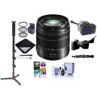 

Panasonic Lumix G Vario 14-140mm f/3.5-5.6 II ASPH Power O.I.S. Micro Four Thirds Mount Lens - Bundle With 58mm Filter Kit, Flex Lens Shade, FocusShifter DSLR Follow Focus & Rack Focus, Software And More