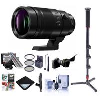 

Panasonic Lumix G Leica DG Elmarit 200mm f/2.8 Aspherical Power OIS Lens for Micro 4/3rd - Bundle With 77mm Filter Kit, FocusShifter DSLR Follow Focus, LensAlign MkII Focus Calibration System And More