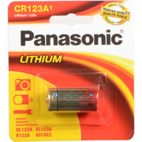 

Panasonic CR-123 3V Lithium Photo Battery