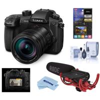 

Panasonic Lumix DC-GH5 Mirrorless Camera Body, with Leica DG Vario 12-60mm F/2.8-4.0 O.I.S Lens - With RODE VideoMic with Rycote Lyre Suspension System