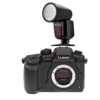 

Panasonic Lumix DC-GH5s Mirrorless Camera Body - With Flashpoint Zoom Li-on X R2 TTL Round Flash Speedlight For Panasonic (V1)
