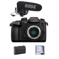 

Panasonic Lumix DC-GH5s Mirrorless Camera Body - Bundle With RODE VideoMic Pro Directional On-Camera Microphone, DMW-BLF19 Rechargeable Battery Pack, Screen Protector
