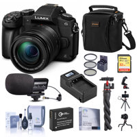 

Panasonic Lumix DMC-G85 Mirrorless Camera with 12-60mm OIS Lens Bundle with Acc