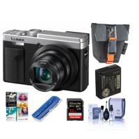 

Panasonic Lumix DC-ZS80 Digital Camera, Silver, Kit with Bag, 32GB Memory Card, PC Software Suite, Cleaning Kit, Memory Card Reader