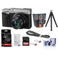 

Panasonic Lumix DC-ZS80 Digital Camera, Silver, Kit with Accessories
