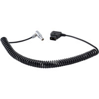 

IndiPRO 12-36" Coiled D-Tap to 2-Pin Lemo-Type Power Cable for RED KOMODO