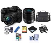 

Panasonic Lumix DC-G95 Mirrorless Camera with 12-60mm f/3.5-5.6 Lumix G Power OIS Lens, Black - Bundle With Camera Case, 32GB SDHC U3 Card, 58mm Filter Kit, Cleaning Kit, PC Software Package, And More