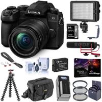 

Panasonic Lumix DC-G95 Mirrorless Camera with 12-60mm f/3.5-5.6 Lumix G Power OIS Lens, Black - Bundle With Joby GorillaPod Rig, 32GB SDHC Card, RODE VideoMic GO On-Camera Mic, Video Light, And More