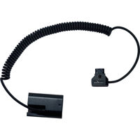 

IndiPRO Coiled D-Tap to Canon LP-E6 Dummy Battery Cable, 44" Extended Length