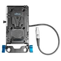 

IndiPRO V-Mount Plate to 12" LEMO Cable with 15mm Rod System for Canon C300 Mark II Camera