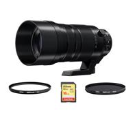 

Panasonic Lumix G Leica DG Vario-Elmar 100-400mm F/4-6.3 Power OIS Lens f/Micro Four Thirds - Bundle With Hoya NXT Plus 72mm HMC UV Filter, NXT Plus 72mm HMC Circular Polarizer Filter, 16GB SDHC Card