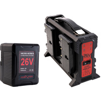 

IndiPRO Micro-Series 26V 260Wh Lithium-Ion Battery and 26V Charger Kit, Gold Mount