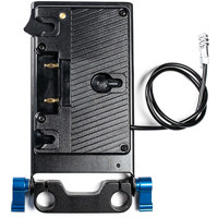 

IndiPRO 20" Gold Mount Plate for Blackmagic Pocket Cinema Camera 4K with 15mm Rod System