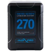 

IndiPRO Micro-Series 270Wh Gold-Mount Li-Ion Battery
