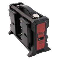 

IndiPRO Quad 26V Gold Mount Lithium-Ion Battery Charger