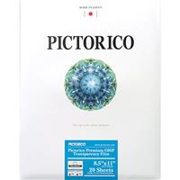 

Pictorico TPU100 Premium OHP Transparency Film, 170gsm, 5.2mil., 8.5x11"-20 Sheets