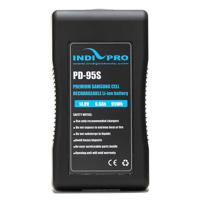 

IndiPRO Compact 95Wh V-Mount Li-Ion Battery with Power LED Gauge Display