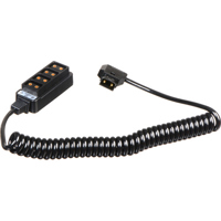 

IndiPRO 4-Way D-Tap Splitter Cable Converter with 20-36" Premium Coiled Cable