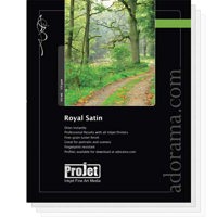 

Projet Royal Satin, Pearl Surface Resin Coated Inkjet Paper, 9.0 mil., 170 GSM, 8x10", 20 Sheet Pack