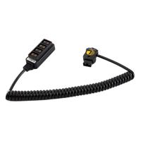 

IndiPRO 24-36" SafeTap to Coiled 4-Way D-Tap Splitter Cable Converter, Non-Regulated