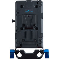 

IndiPRO V-Mount Battery Plate with 3x D-Tap Outputs and 15mm Rod Clamp