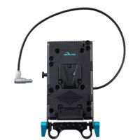 

IndiPRO V-Mount Battery Plate with Dual D-Tap Output and 15mm Rod Mount for RED KOMODO