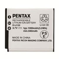 

Pentax D-LI22 Rechargeable Lithium-Ion Battery for Optio VS20