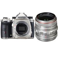 

Pentax K-3 Mark III APS-C-Format DSLR Camera Body, Silver with Pentax HD Pentax DA 20-40mm F2.8-4 ED Limited DC WR Zoom Lens, Silver
