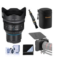 

IRIX Cine 15mm T2.6 Lens for Leica L, Feet - Bundle with SmallRig Lightweight Matte Box, Lens Case, Warp, Lens Cleaner, Cleaning Kit