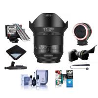 

IRIX 11mm f/4.0 Blackstone Lens for Nikon DSLR Cameras - Manual Focus Bundle With Flex Lens Shade, LensAlign MkII Focus Calibration System, Peak Lens Changing Kit Adapter, And More