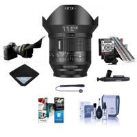 

IRIX 11mm f/4.0 Firefly Lens for Nikon DSLR Cameras, Manual Focus - Bundle With LensAlign MkII Focus Calibration System, Flex Lens Shade, Lens Wrap, Cleaning Kit, Software Package, And More