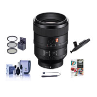 

Sony FE 100mm F2.8 STF GM (G Master) OSS E-Mount Lens - Bundle With 72mm Filter Kit, Cleaning Kit, Lens Cleaner, Capleash II, Software Package