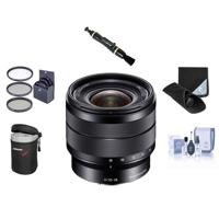 

Sony 10-18 F/4 OSS E-Mount Lens - Bundle with 62mm Filter Kit (UV/CPL/ND2), Lens Cleaner, Lens Wrap (15x15), Cleaning Kit, Lens Case Medium