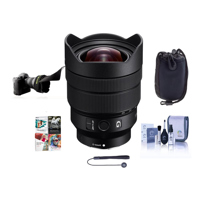 

Sony FE 12-24mm f/4 G E-Mount Lens - Bundle With Lens Pouch, Flex Lens Shade, Cleaning Kit, Capleash II, Software Package