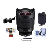 

Sony FE 12-24mm f/4 G E-Mount Lens - Bundle With Lens Pouch, Flex Lens Shade, Cleaning Kit, Capleash II, Mac Software Package