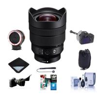

Sony FE 12-24mm f/4 G E-Mount Lens - Bundle With Lens Pouch, Flex Lens Shade, Cleaning Kit, Capleash II, Software Package, FocusShifter DSLR Follow Focus, Lens Wrap 19x19, Peak Lens Changing Kit Adapter