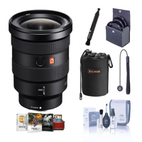 

Sony FE 16-35mm f/2.8 GM (G Master) E-Mount Lens - Bundle With 82mm Filter Kit, Lens Case, Cleaning Kit, Capleash II, Lens Cleaner, Mac Software Package