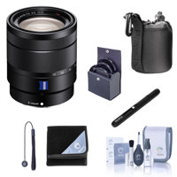 

Sony Vario-Tessar T* E 16-70mm F4 ZA OSS E-Mount Lens - Bundle w/Filter Kit (UV/CPL/ND2), Lens Wrap, Lens Case, , Cleaning Kit, Capleash